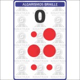 Algarismos Braille 0